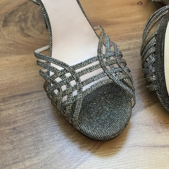 Kate Spade Bronze Women's Platform Heels Sandals - Picture 3 of 6